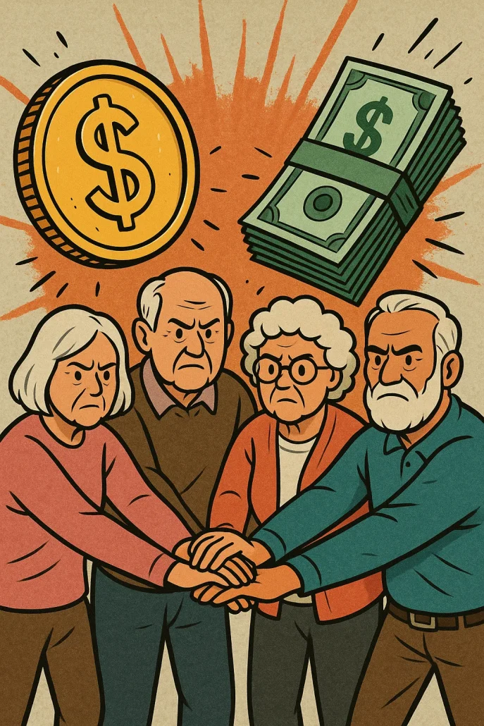 همکاری بازنشستگان با یکدیگر